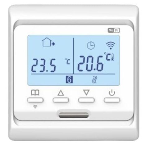 Thermostat programmable connecté Wifi pour chaudière - SILAMP (1/2)