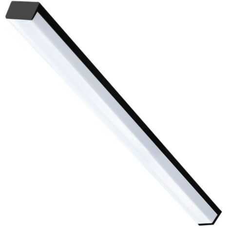 Réglette LED 120cm Noire 48W IP20 CCT - 3000K/4000K/6000K - SILA