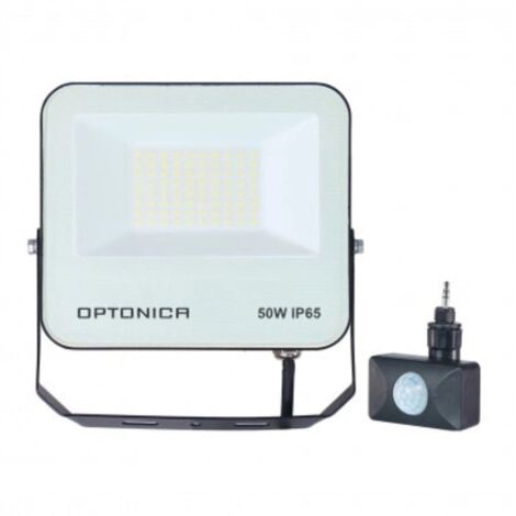 Projecteur avec Détecteur 50W IP65 CCT Noir/Bleu - 3000K/4000K/6 (1/5)