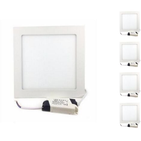 Kit de base panneau led sous meuble Ace - Adhésif - Blanc - 7,5W - 2700K -  Dimmable