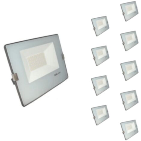 Projecteur LED Extérieur 50W IP65 No Flicker - BLEU GRIS (Pack d (1/5)