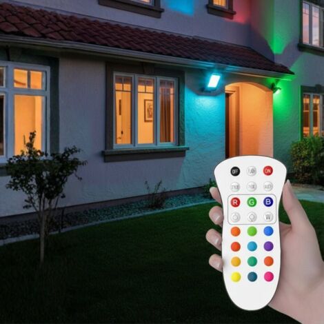 Indmird 100W Projecteur RGB Exterieur, Lot de 2 Projecteurs Led Couleur avec Télécommande 2.4G et Bluetooth APP, Étanche IP66 Spot led Rgb Extérieur Pour Fête Jardin Halloween Indmird 100W Projecteur RGB Exterieur, Lot de 2 Projecteurs Led Couleur avec Télécommande 2.4G et Bluetooth APP, Étanche IP66 Spot led Rgb Extérieur Pour Fête Jardin Halloween