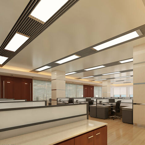 Panneau LED 30x120 plafond suspendu rectangulaire ou avec cadre