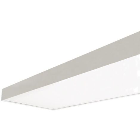 Kit Saillie BLANC pour Panneau LED 120x30 Slim (Pack de 6) - SILAMP