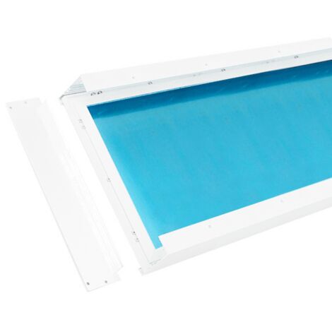 Kit Saillie BLANC pour Panneau LED 120x30 Slim (Pack de 6) - SILAMP