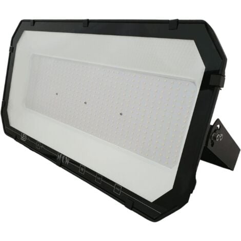 Projecteur LED Puissant Industriel 200W IP65 Noir - Blanc Froid