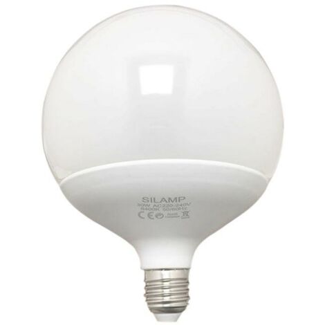 Ampoule LED E27 25W 220V G140 300° Globe - Blanc Froid 6000K - 8000K - SILAMP