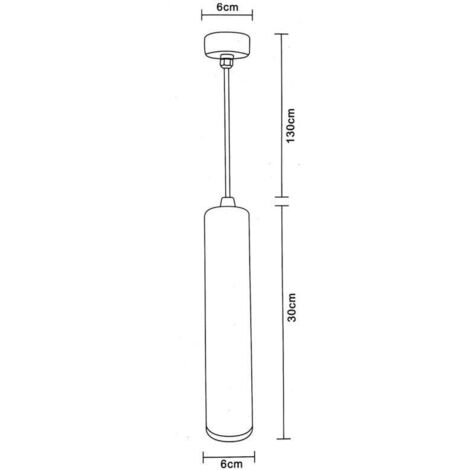 Pack De 3 Suspensions GU10 Bronze - Luminaire Ajustable 30 Cm - IP20 - Pour Intérieur Cuisine, Salon, Chambre