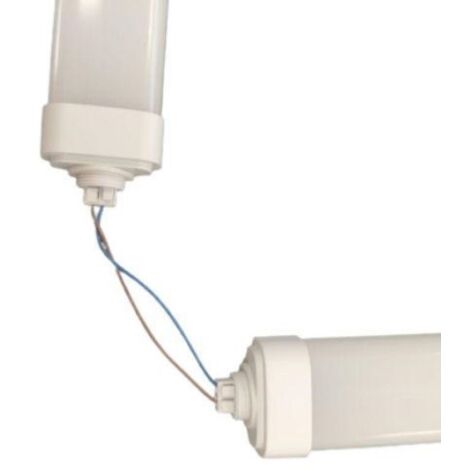 Réglette LED étanche 120cm 36W IP65 Interconnectable - Blanc Neutre 4000K - 5500K - SILAMP