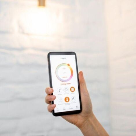 Ampoule LED Connectée WiFi E27 11W G95 RGBW - SILAMP