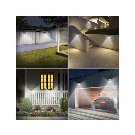 Applique Murale Solaire LED 0.55W IP44 148 Led avec Détecteur de