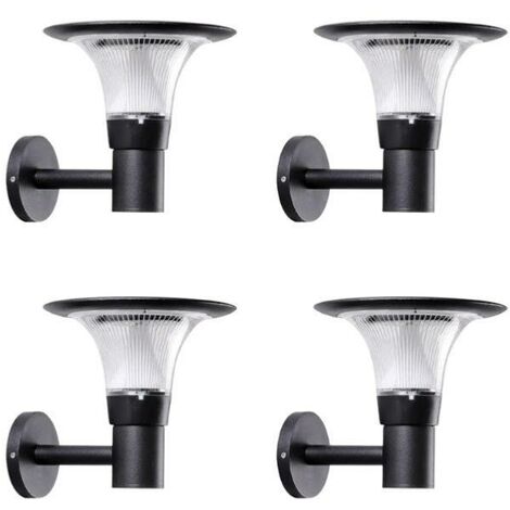Lanterne Solaire Connectée Murale UFO RGBW IP65 (Lot de 4) - SIL (1/5)