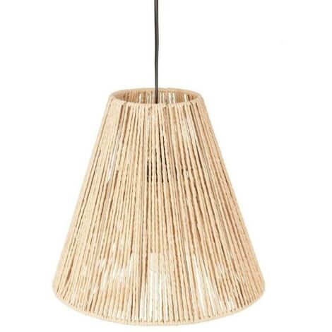 Suspension Naturelle Corde 30cm pour Ampoule E27 - SILAMP