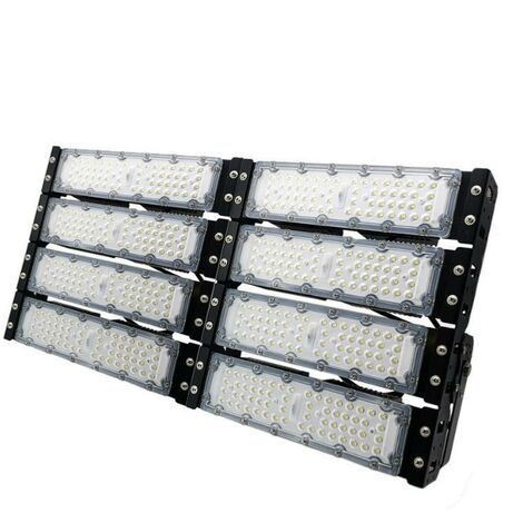 Silamp – Projecteur LED industriel 400W IP65 – Luminosité 18000 lumens – Blanc froid 6000K – Angle d’éclairage 120° pour grandes surfaces