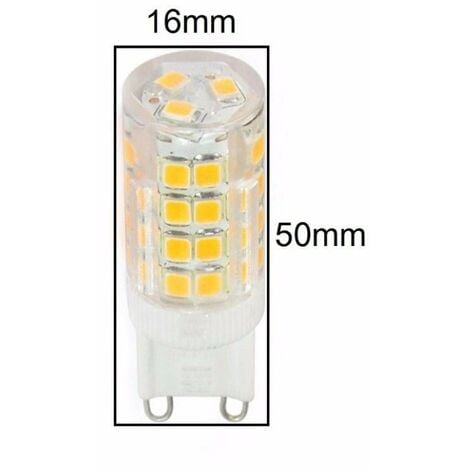 Ampoule LED G9 5W 220V SMD2835 51LED 360° - Blanc Froid 6000K - 8000K - SILAMP