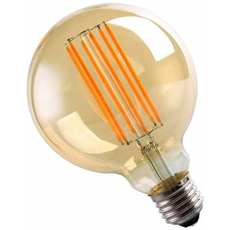 Classique Edison Filament COB LED Ampoule Verre Lustre E27 Globe Lumière G45/A60 
