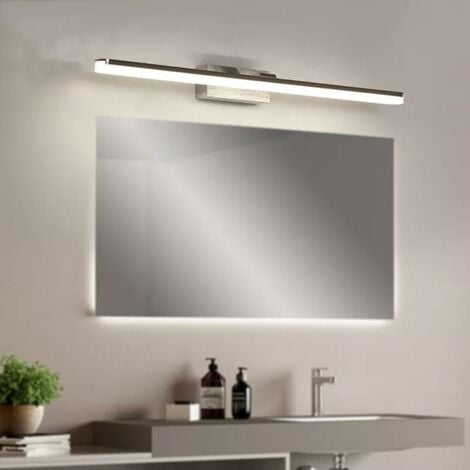 Applique Murale Salle de Bain Blanche 6W IP44 - Blanc Neutre 4000K - 5500K - SILAMP