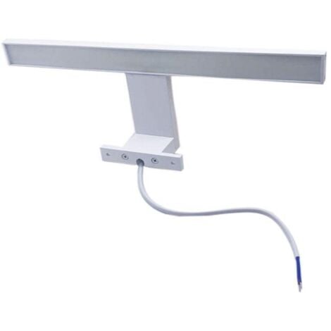 Applique Murale Salle de Bain Blanche 6W IP44 - Blanc Neutre 4000K - 5500K - SILAMP