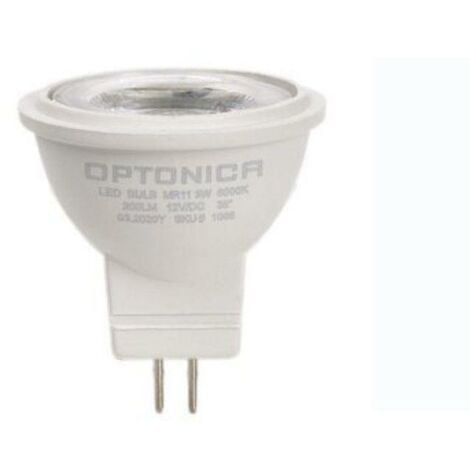 Ampoule LED GU4 / MR11 3W 12V - Blanc Froid 6000K - 8000K - SILAMP