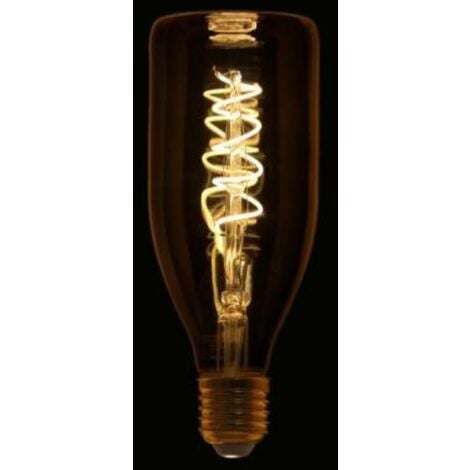 Ampoule Led E Filament Torsad W Bouteille Silamp