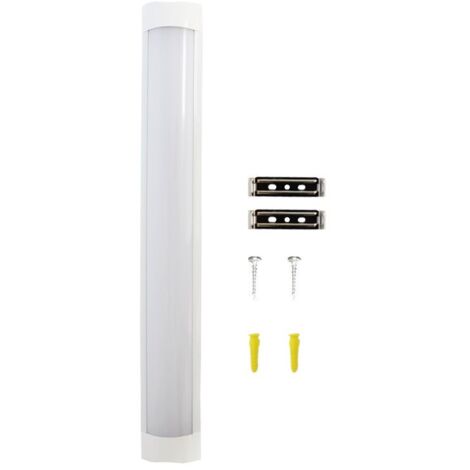 Réglette LED 60cm 18W (Pack de 10) - Blanc Froid 6000K - 8000K - SILAMP