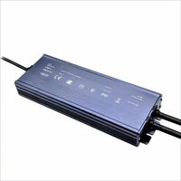 Silamp – Transformateur 220V 12V IP67 300W DC 25A – Alimentation étanche pour installations LED 12V – Boîtier aluminium durable