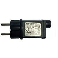Transformateur Guirlande LED 24V 9W IP44 Multifonctions - Noir - SILAMP - Noir