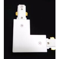 SILAMP Blanc Connecteur LED en T pour Rail Monophasé BLANC 