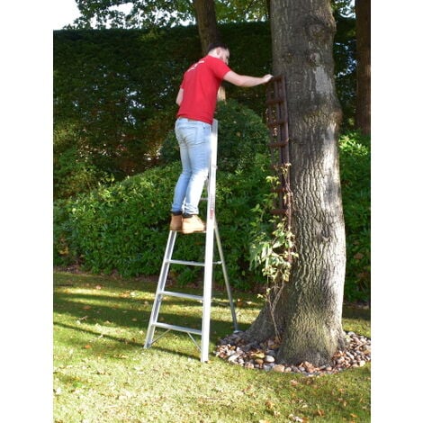 Home Master Fixed Tripod Gardening Ladder, Size 6 Step