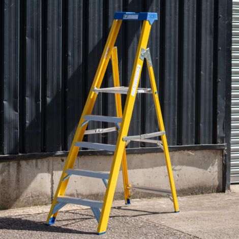 5 Step Platform Fibreglass Step Ladder