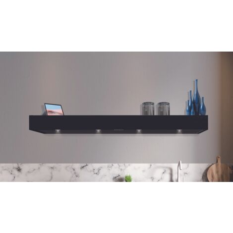 CAPPA MENSOLA PARETE -cm 150X48 – Nera - 900 m3/h