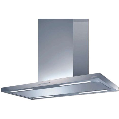 CAPPA LEA ISOLA DRY DROP cm 90x60 - Inox - 900 m3/h