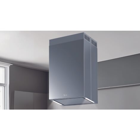 CAPPA GINZA ISOLA cm 60x40 - Inox - 800 m3/h