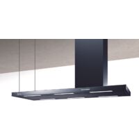CAPPA ELEA ISOLA cm 116x60 camino destro - Nera - 800 m3/h