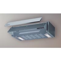 CAPPA COMPOSITA cm 90 - Grigia - 270 m3/h – Filtro Carbone Incluso