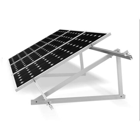 11V4-30 Soporte para placa solar inclinado cerrado, vertical