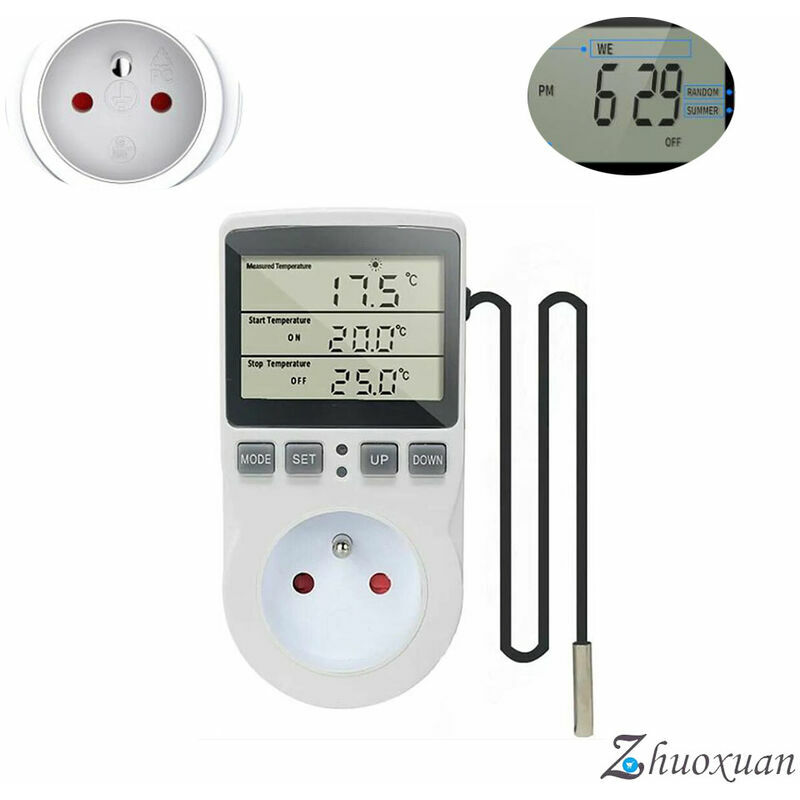 Acheter Thermostat numérique d'aquarium, sorties de contrôleur de