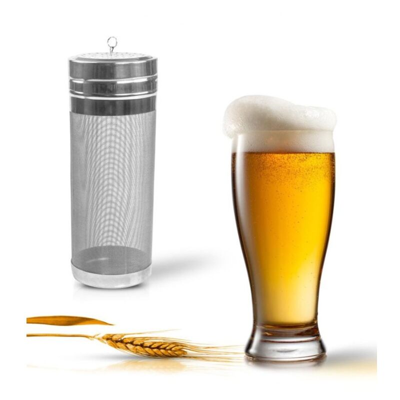 Filtre à bière, filtre à bière en ligne pour brassage maison 150 microns  100 mailles filtrant l'eau et la bière : : Cuisine et maison