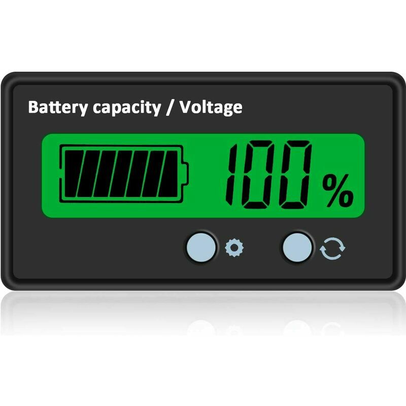 Compteur De Capacité De Batterie, Jauge De Tension De Batterie