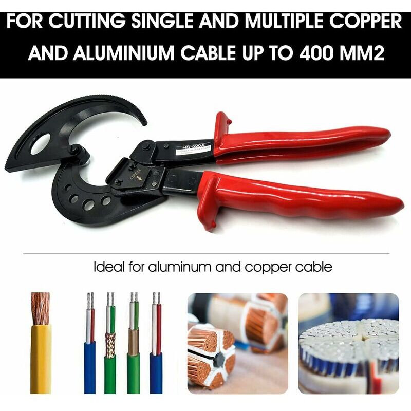 Coupe-câble manuel cuivre-aluminium 10 mm 985912 Facom 
