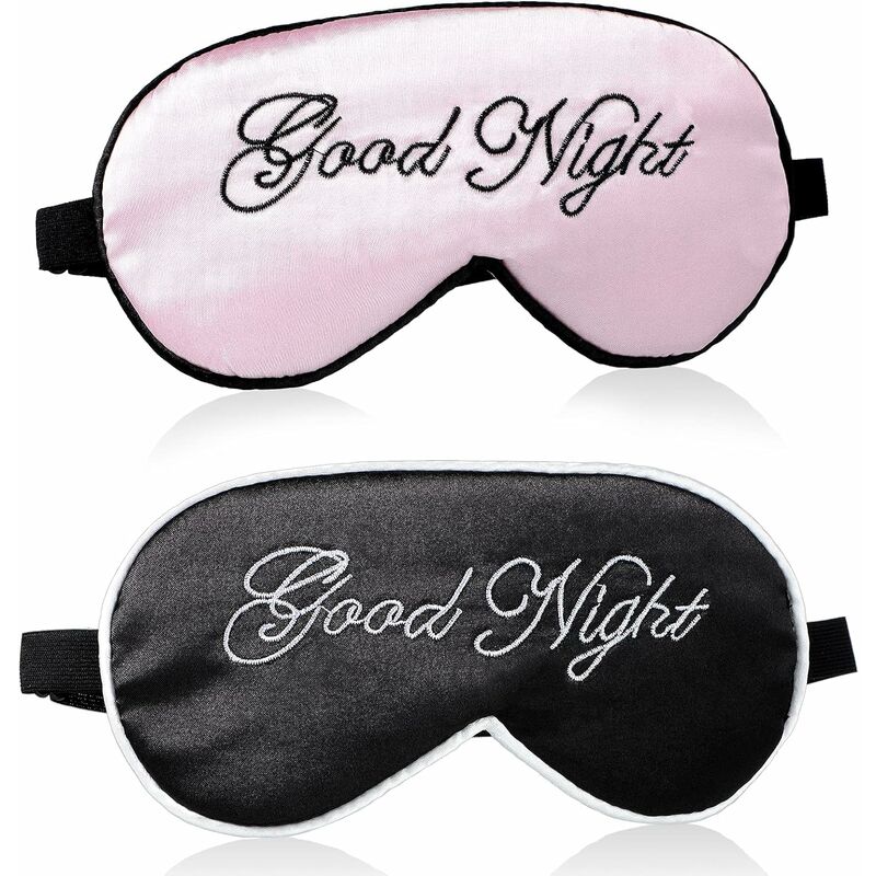 Nouveau masque de sommeil - Masque de nuit en modal pour femmes et hommes,  Masque sommeil bloquant la lumière, fait à la main, masque yeux à  couverture intégrale