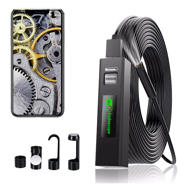 10m - Le noir - Caméra Endoscopique Étanche, Flexible, Usb 5.5mm, Ip67, 6  Led, Pour Inspection, Smartphone, V
