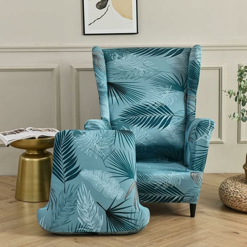 Coussin de dossier de fauteuil de jardin empilable standard turquoise