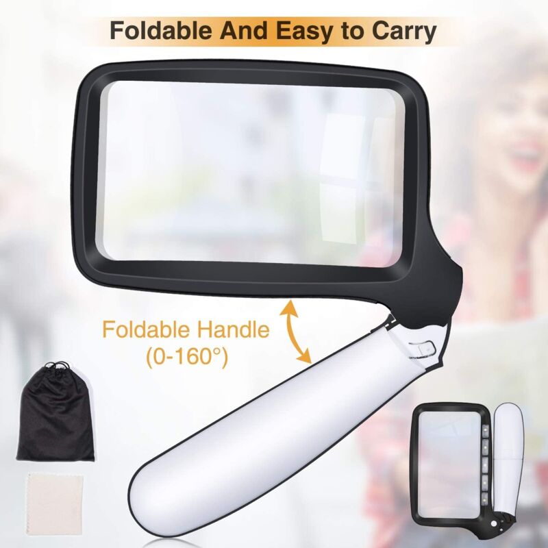 Lentille De Fresnel Loupe De Lecture U00e0 Main 5x 11x Loupe USB
