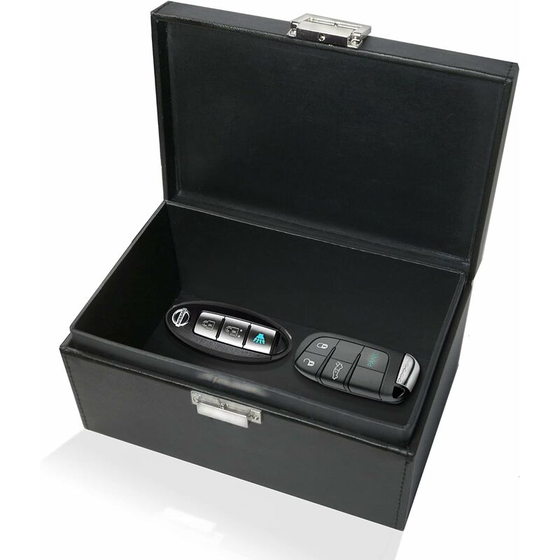 Porte-clés de voiture de Luxe RFID / boîte Farday / coffre-fort