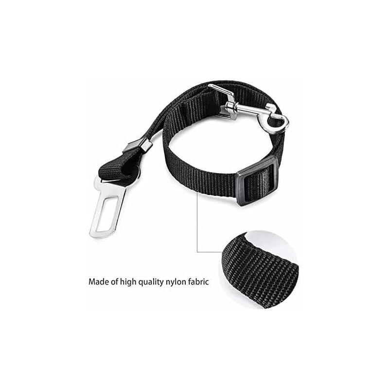 KERBL Clip de ceinture de sécurité pour chien n° 1 40-60cm