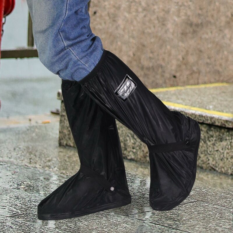 Couvre-chaussures imperméables Couvre-chaussures imperméables Matériau en  silicone Chaussures unisexes Protecteurs Bottes de pluie pour l'intérieur,  l'extérieur, les jours de pluie, anti-poussière : : Mode