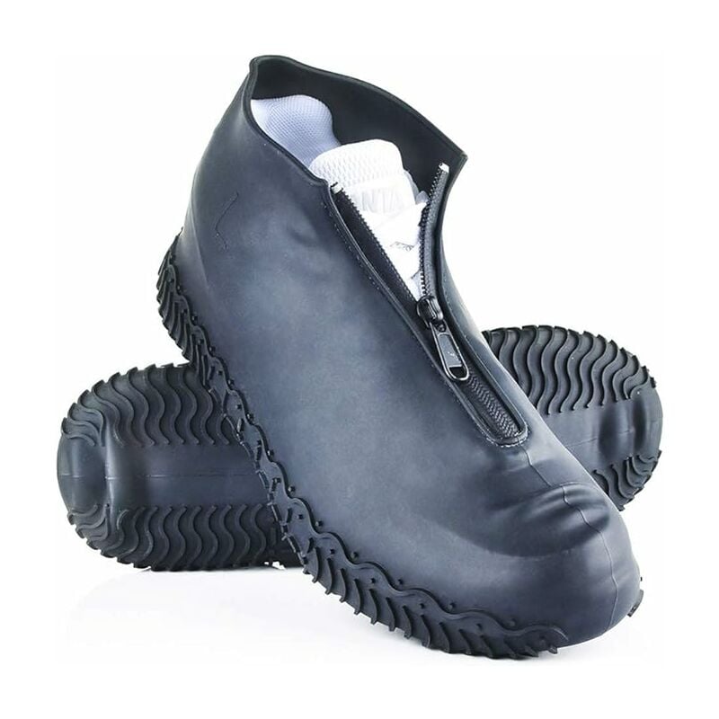 Couvre-chaussures De Pluie En Silicone, Antidérapant, Pour Hommes