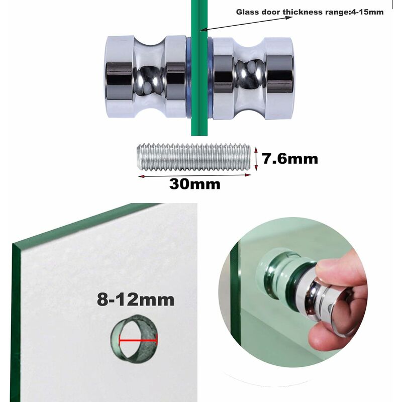 boucles de tirage pour joints de 2 mm pour épaisseur de carrelage de 3 à 15  mm, 200