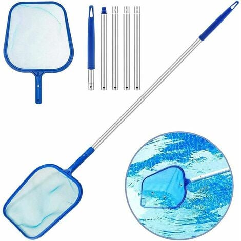 Acheter Filet de nettoyage de piscine avec râteau à feuilles de piscine à  mailles fines filet de nettoyage de piscine nettoyage professionnel